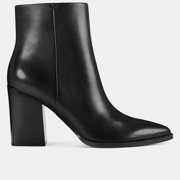 Size 7 black Nine West booties - Picture 3 of 4